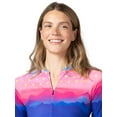 thumbnail image 3 of Terry Soleil Long Sleeve Bike Jersey - Womens Athletic Fit UPF 50+ Sun Protection - 14 Inch Front Zip Cycling Top, 3 of 11
