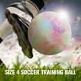 thumbnail image 3 of PP PICADOR Soccer Ball Size 4, Colorful Rainbow Kids Soccer Ball with Pump, 3 of 7