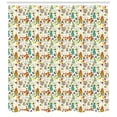 thumbnail image 3 of Ambesonne Birthday Shower Curtain, Event Cartoon, 69"Wx84"L, Multicolor, 3 of 3