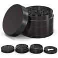 thumbnail image 2 of （black）Fresh Grind Coffee for Beans, Spices and More, Stainless Steel material quality, Removable Chamber, Makes, 2 of 5