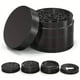 thumbnail image 2 of （black）Grinder Spice Grinder, Zinc Alloy Metal spice grinder layer Suitable for grinding most seasonings, 2 of 4