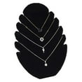 thumbnail image 2 of maskred Textured Suede Jewelry Organizer Shelf For Necklaces And Flame Shape Is Artistic. Is Suitable, 2 of 6