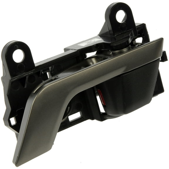 Dorman 81268 Interior Door Handle for Specific Toyota Models, Smooth Silver Lever; Black Knob