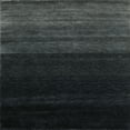 thumbnail image 1 of Ahgly Company Machine Washable Indoor Square Contemporary Light Black Area Rugs, 4' Square, 1 of 7