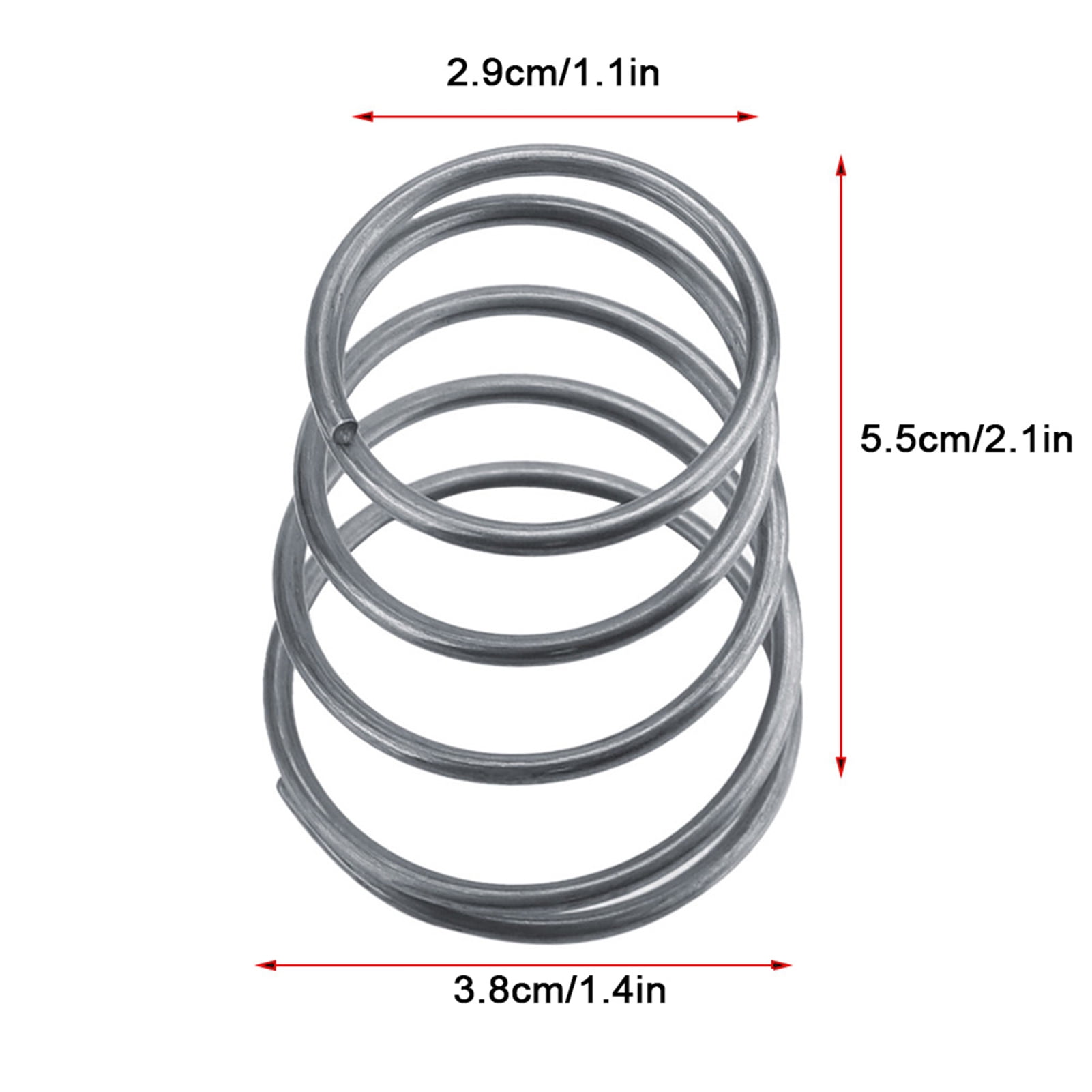 5pcs Grass Trimmer Head Accessories Replacement Spring Springs Replacement Metal Trimmer Head Spring For Most Universal Brush Cutter Parts Home