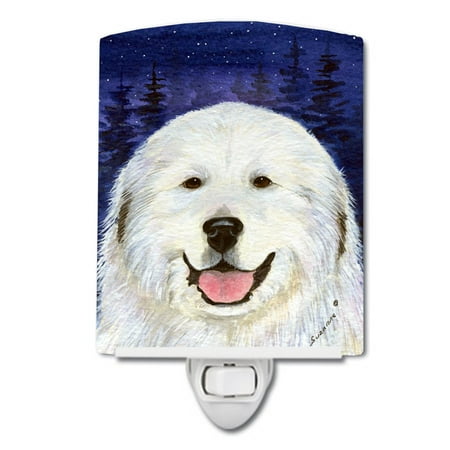 

Caroline s Treasures SS8242CNL Great Pyrenees Ceramic Night Light 6x4x3 multicolor