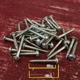thumbnail image 2 of 100Pcs High Strength Self-tapping Screws for Pocket Hole Jigging Woodworking, 2 of 5