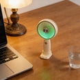thumbnail image 4 of SSZMDLB Handheld Fan USB Rechargeable Portable Mini Fan, Personal Cooling Fan for Outdoor Travel Office Teen, Rechargeable Small Fan with Base, Quiet Battery Operated Desk Fan, 4 of 6