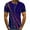 Dark Blue, variant on Mens Summer T Shirts Casual Comfy Short Sleeve Crew Neck Solid Color Tops Street Fashion 3D Unrelocated Abstract Printed Design Tee for Barbecues Camping (Blue,3XL)