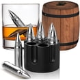 thumbnail image 1 of Juego de herramientas de bar PONPUR Whiskey Stones en forma de bala, 1 of 6