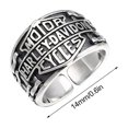 thumbnail image 2 of Harley Signet Ring Silver Ring Adjustable S Hand Polished Nickel-free, 2 of 3