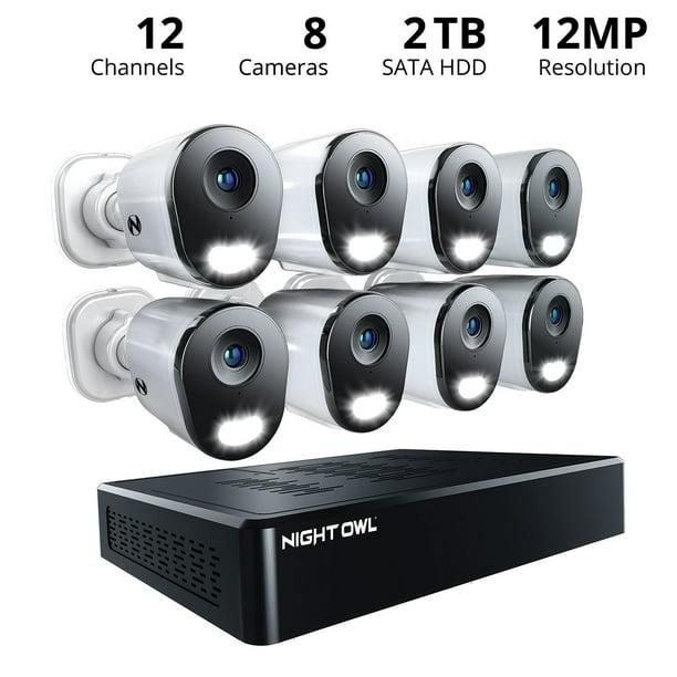 Best Cctv Camera For Home Night Owl 12MP Cameras With 2TB NVR - Main Image