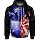 thumbnail image 4 of Sudadera con capucha holgada para hombre, sudadera con capucha para hombre, sudadera con capucha con estampado de bandido de caballo súper genial, sudaderas con capucha, ropa de calle Harajuku, 4 of 5