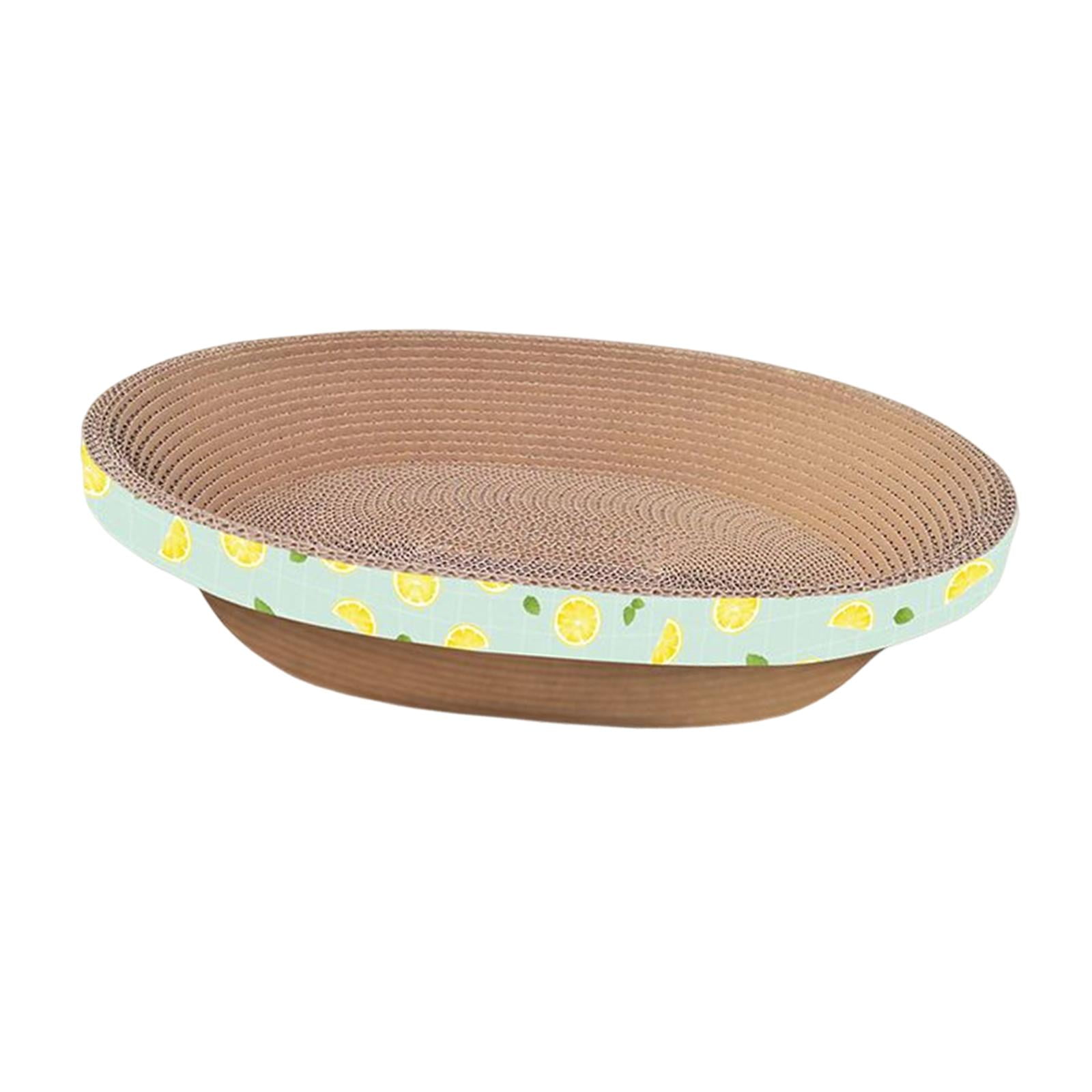 Bvdfgk Cat Corrugated Scratch Pad Cat Scratcher Cardboard Scratching Board Couch Kitten 38cmx8.5cm