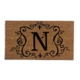 thumbnail image 4 of Monogram Coir Doormat Insert - J, 4 of 7