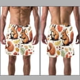 thumbnail image 3 of luoweisi Men's Beach Shorts Quick Dry Swim Trunks with Mesh Lining Squirrel S, 3 of 5