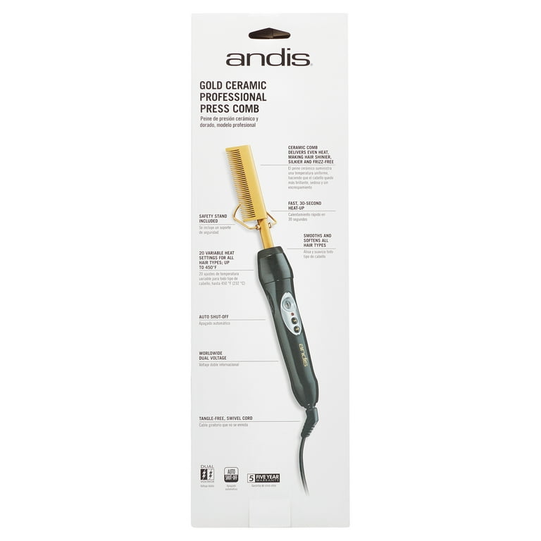 Andis 38300 high heat press comb top