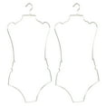 thumbnail image 1 of CATIEBYE 2Pcs Golden Lingerie Hangers Metal Swimsuit Display and Drying Rack for Home, 1 of 8