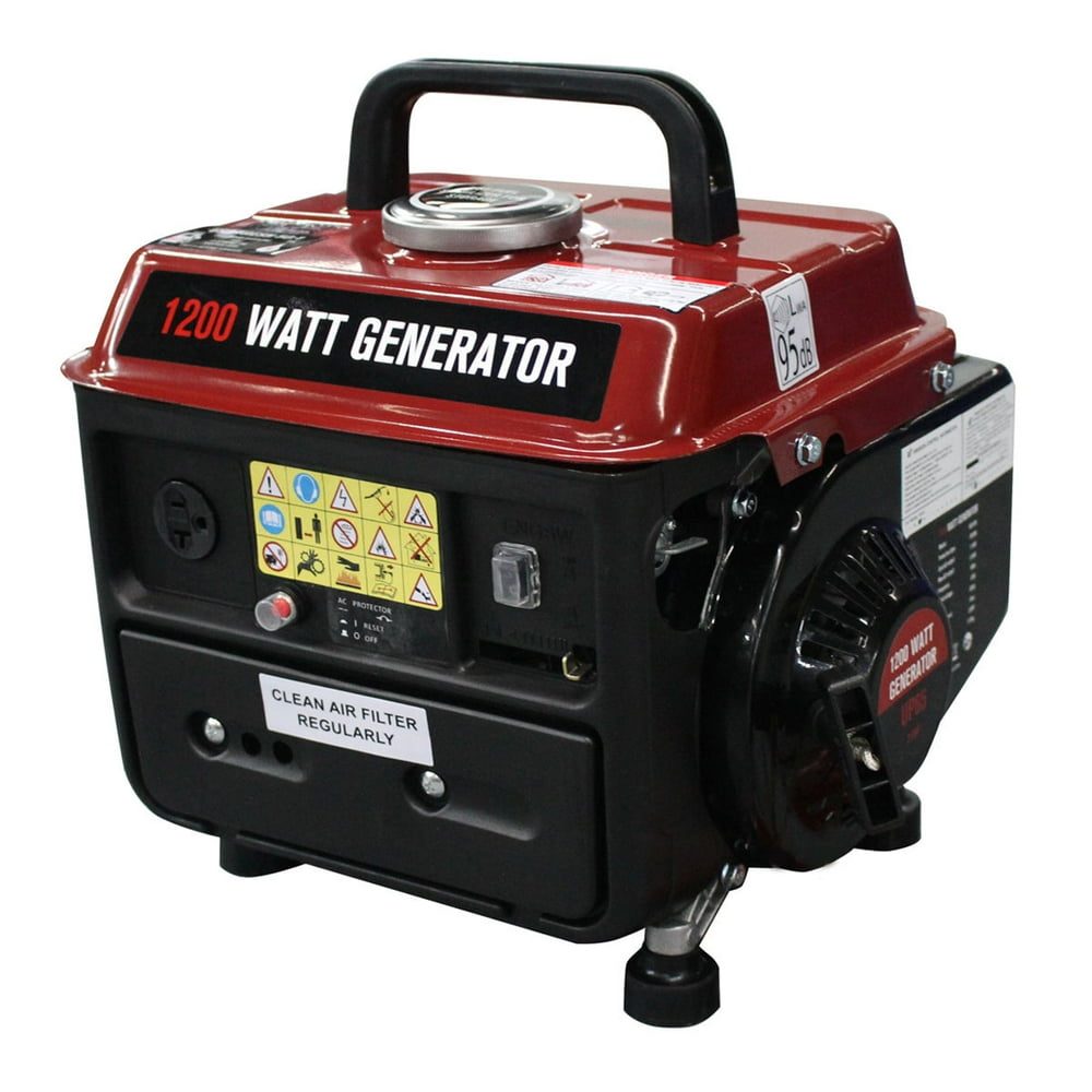 Goplus 1200W Gasoline Generator 2 Stroke 63cc Single Cylinder Gas ed