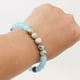 thumbnail image 5 of Pulsera de piedra de cristal natural para los hombres las mujeres de la energía de la joyería elástica de cuentas pulsera ajustable para el uso diario Boho estilo de cuentas hechas a mano, 5 of 6