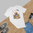 thumbnail image 5 of Goldendoodle Celebrates Spring and Enjoys a Happy Easter Shirt T-shirt Unisex Merch Doodle Dog Lover Gifts Idea - 02001, 5 of 6