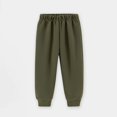 thumbnail image 6 of EnJoCho Boys Straight Wide Leg Baggy Sweatpants, Open Bottom Elastic Waist Jogger Unifor𝗆 Pants with Pockets for Kids Back-to-School Use, 6 of 6