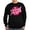 Black, variant on CafePress - #1 Hockey Grandma Sweatshirt - Classic Crew Neck Sweatshirt