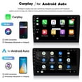 thumbnail image 6 of 10in Android 15 Car Stereo Radio GPS Navigation 2+32G Wireless CarPlay Android Auto Bluetooth WiFi FM RDS SWC AHD Backup Camera for Nissan Altima 2013-2015, 6 of 10