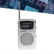 thumbnail image 5 of Mini Radio Portátil con Altavoz Integrado, Bandas SW/AM/FM, Antena Telescópica para Emergencias en Interiores y Exteriores., 5 of 5