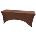 thumbnail image 2 of Muka 5FT Stretched fitted Table Cloth, Spandax Tablecloth for Rectangular Table, Table Cover for Wedding Party Event Use, 2 of 2