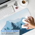 thumbnail image 4 of 31.5 x 11.8 inches XXL Mouse Pad, Full Desk Mat, Forest Design, Large Size, Ideal for Gaming and Office, Non-Slip and Long-Lasting Desktop Decor, 4 of 7