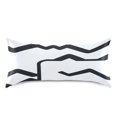 thumbnail image 3 of Abstract Black and White Pattern Satin Pillowcase 20''x30'' Double-Sided Print Soft Wrinkle Resistant, 3 of 9