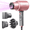 Pink, variant on Wavytalk Hair Dryer with Diffuser Ionic Blow Dryer with Powerful 1875W Motor for Fast Drying, Pink