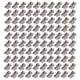 thumbnail image 4 of 100Pcs Photovoltaic Cable Clip Stainless Steel Wire Clamp Cord Fixing Holder Set Kit for Solar Panel PV, 4 of 5