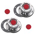 thumbnail image 1 of 343-4024 Trailer Hub Caps for Stemco,Aluminum Hub Cap for Trailer Axle with Extra 4 Rubber Plugs and Gaskets(Pack of 2), 1 of 5