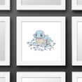 thumbnail image 3 of Gallery Pops Pokémon - Daily Sketch Squirtle Wall Art, White Framed Version, 12" x 12", 3 of 3