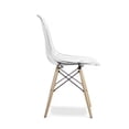 thumbnail image 3 of Heavenly Collection Clear Wood Chair, 3 of 5
