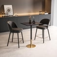 thumbnail image 5 of Elegant Decor Ronan 28 Inch Pub Table In Black, 5 of 7