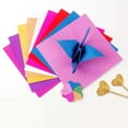 thumbnail image 4 of 100Pcs 1Set Beautiful Making Props Handmade Glitter Paper (Colorful), 4 of 9