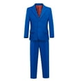 thumbnail image 3 of Boys' 2-Piece Formal Suit Set，Birthday Proms Dinner Blazers, 3 of 5