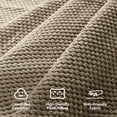 thumbnail image 3 of QuzyAor 38.6" Overstuffed Manual Recliner Chair, Soft Fabric Lounge Chair with Padded Footrest & Ergonomic Support for Living Room Bedroom Home Theater, Beige, 3 of 10