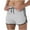 Silver, variant on Xunlbb Men's Shorts Summer Gym Shorts Men, Man Casual Sports Mesh Breathable Running Training Zipper Pocket Drawstring Shorts, S-2XL