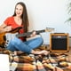 thumbnail image 2 of Amplificador para guitarra eléctrica LyxPro de 20 W con altavoz - Sunburst, 2 of 6
