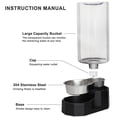 thumbnail image 3 of Dispensador automático de agua para mascotas Sfozstra 9L con recipiente de acero inoxidable, 3 of 7