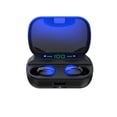 thumbnail image 2 of Auriculares inalámbricos Mini Bluetooth Deporte Auricular Pantalla LED Auriculares intrauditivos, Azul degradado, 11 Feliz Sencillez, 2 of 5