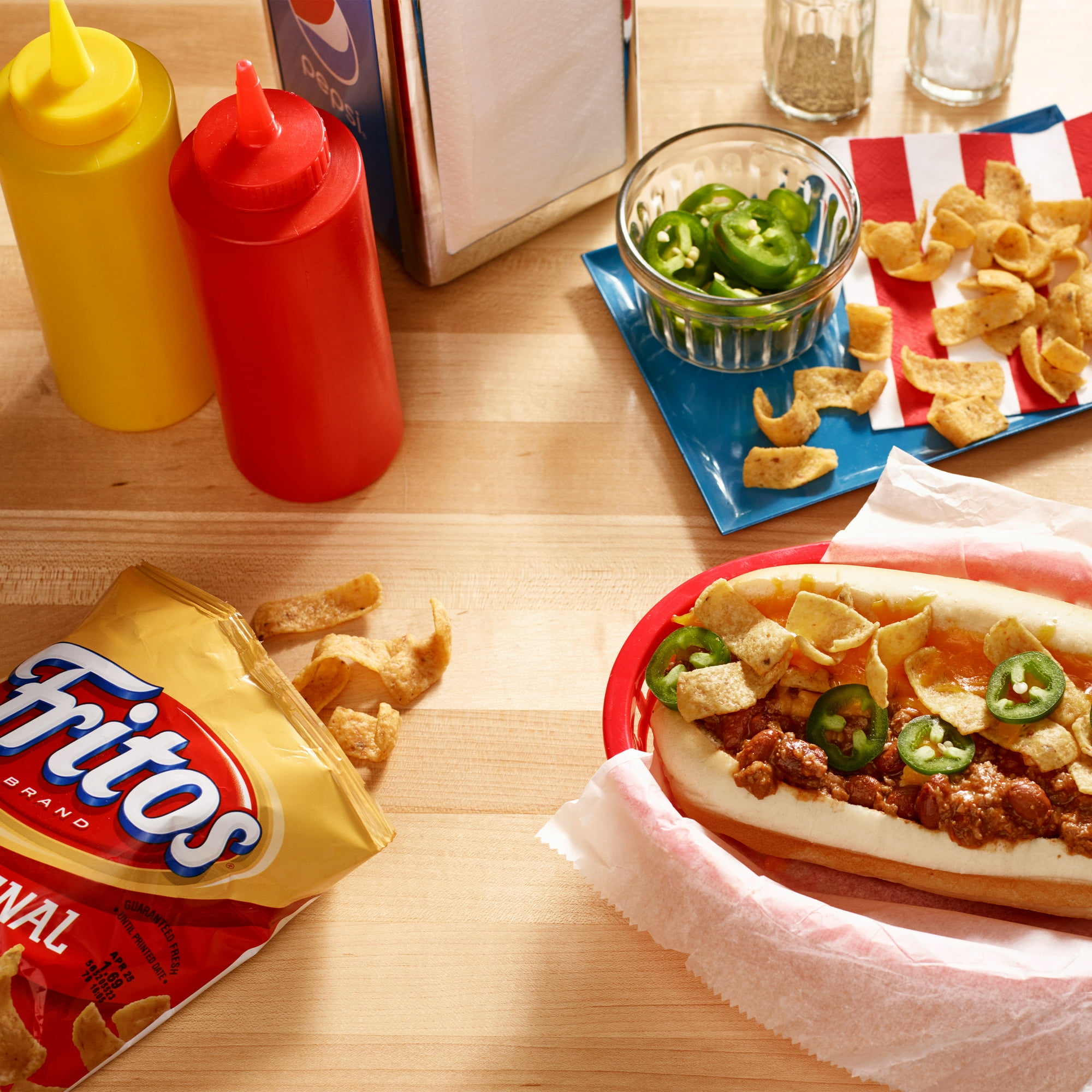 Fritos Scoops! Corn Snacks, Party Size, 15.5 oz Bag