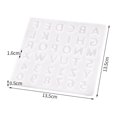 thumbnail image 2 of Bet Letter Number Cake Keychain Mould Fondant Silic Diy Mold, 2 of 5