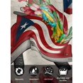 thumbnail image 7 of Puerto Rican Flag Cloth Napkins Set of 4 Reusable Dinner Napkins, Vintage Country Truck Flowers Beige Cocktail Napkin Washable Table Napkins for Wedding/Holiday Party/Baby Shower 20"x20", 7 of 7