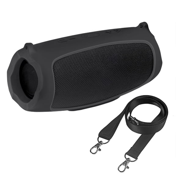 WINDLAND 1pc Silicone for Case for Shell Protective Cover With Strap for Charge 5 Sp