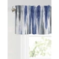 thumbnail image 6 of Valances for Windows Abstract Grey Rod Pocket Cafe Window Treatments Valance Curtains for Kitchen Bathroom Laundry Basement Windows 56"x16", 6 of 9